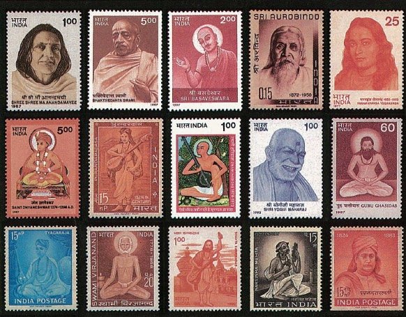 India’s Sacred Stamps
