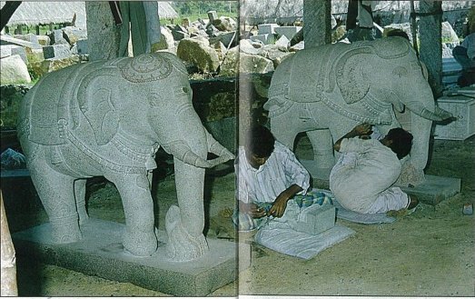 Monument to the Saint of Kanchi