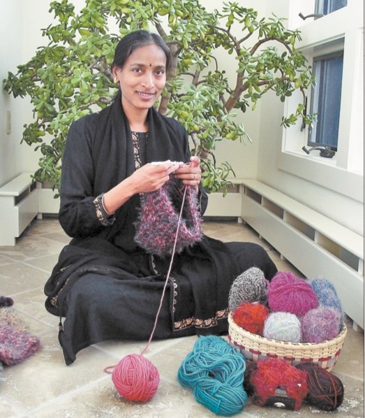 Knitting Hats in a Peace of Prayer