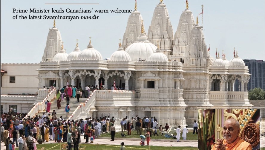 Monumental Temple Opens In the Great White North
