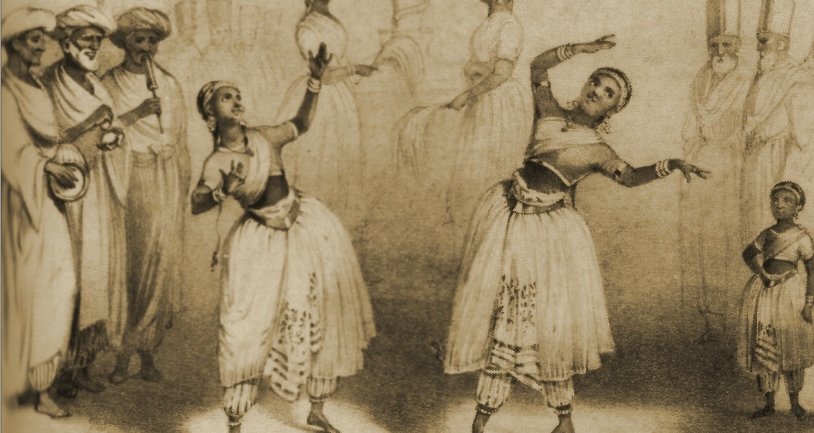 1838: South Indian Dancers Tour Europe