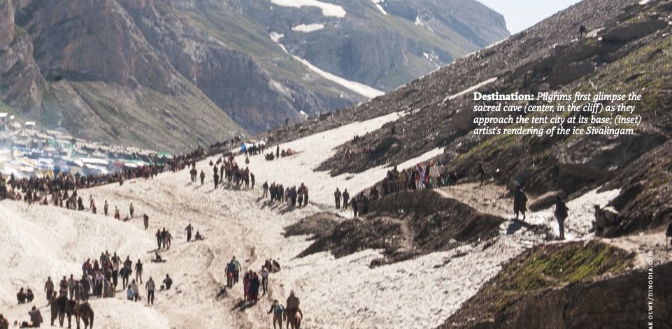 Special Feature: Nearly a Million Climb to 13,000 Feet to Worship in Siva’s Ice Cave