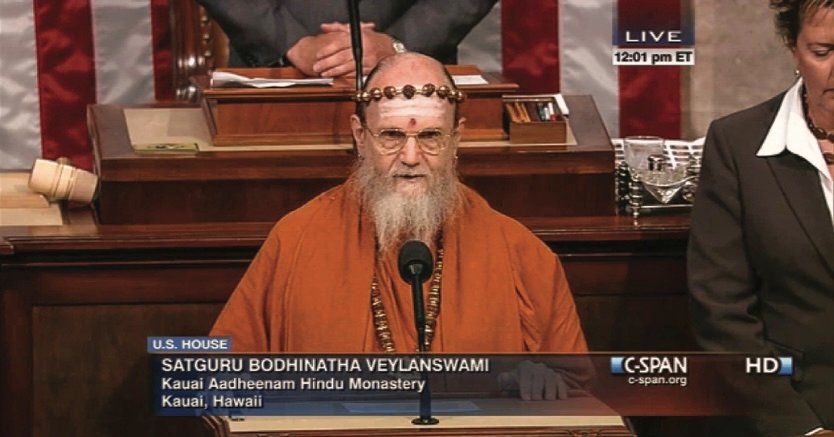 Religious Freedom: Satguru Delivers Opening Prayer For US House of Representatives
