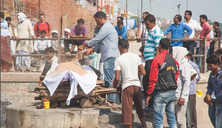 The Ancient Rhythm of Cremation: Mourners, priests and chandalas join to perform final rites for the departed