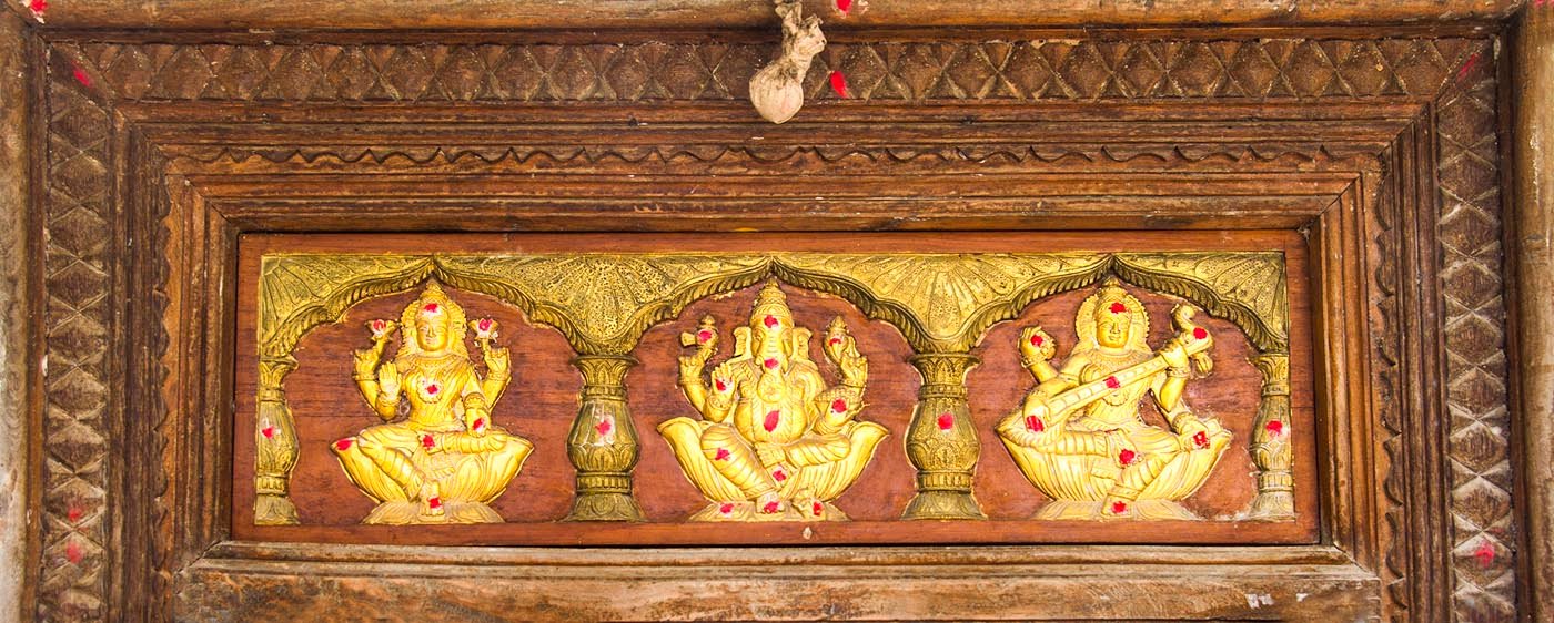 The Colorful and Divine Facades Of Tamil Nadu’s Rural Homes