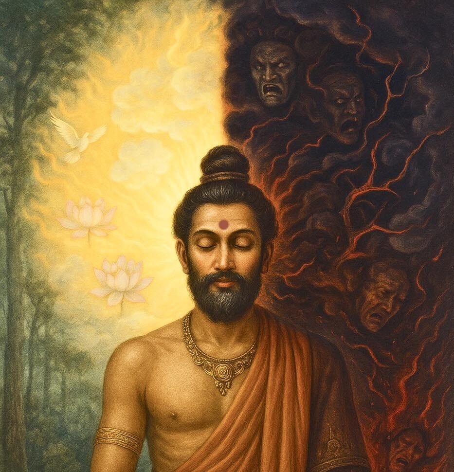 स्वर्गऔरनरकहमारेमनकीअवस्थाएँहैं